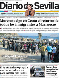 Portada Diario de Sevilla 2026-08-21