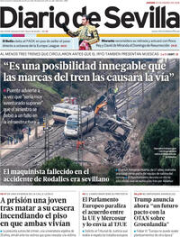 Portada Diario de Sevilla 2026-01-22