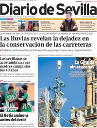 Portada Diario de Sevilla 2026-02-22