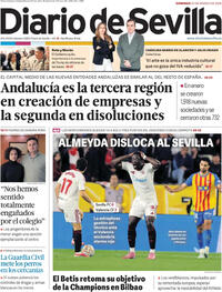 Portada Diario de Sevilla 2026-03-22