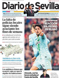 Portada Diario de Sevilla 2026-03-23