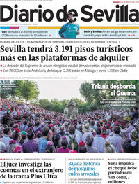 Portada Diario de Sevilla 2026-05-23