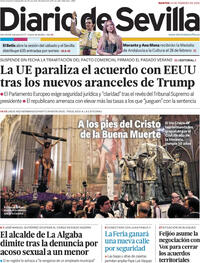 Portada Diario de Sevilla 2026-02-24