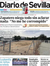 Portada Diario de Sevilla 2026-07-24