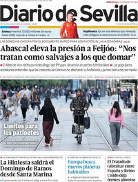 Portada Diario de Sevilla 2026-02-25