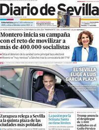 Portada Diario de Sevilla 2026-03-25