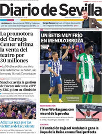 Portada Diario de Sevilla 2026-01-26