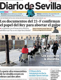 Portada Diario de Sevilla 2026-02-26
