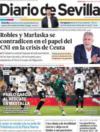 Portada Diario de Sevilla 2026-08-26