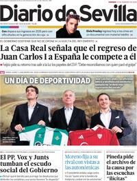 Portada Diario de Sevilla 2026-02-27