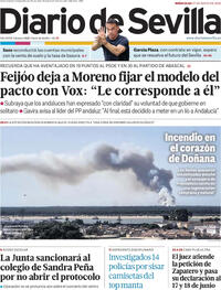 Portada Diario de Sevilla 2026-05-27