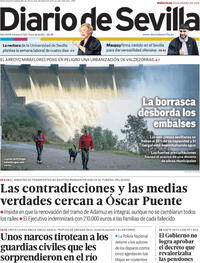 Portada Diario de Sevilla 2026-01-28