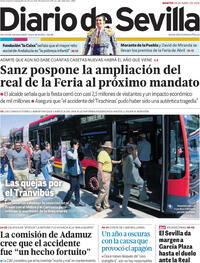 Portada Diario de Sevilla 2026-04-28