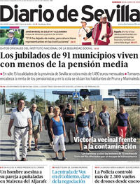 Portada Diario de Sevilla 2026-06-28