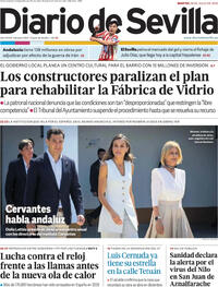 Portada Diario de Sevilla 2026-07-28