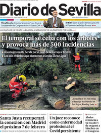 Portada Diario de Sevilla 2026-01-29