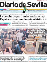 Portada Diario de Sevilla 2026-04-29