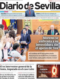 Portada Diario de Sevilla 2026-06-30
