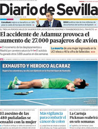 Portada Diario de Sevilla 2026-01-31