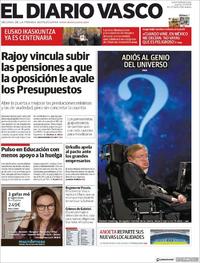 El Diario Vasco - 15-03-2018