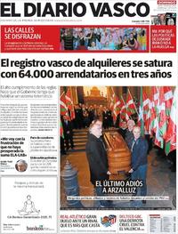 Portada El Diario Vasco 2019-03-03