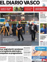Portada El Diario Vasco 2019-08-05