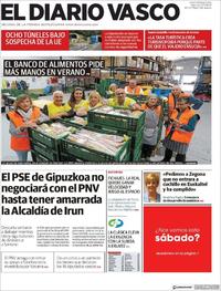 Portada El Diario Vasco 2019-06-07