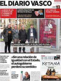 Portada El Diario Vasco 2019-03-10