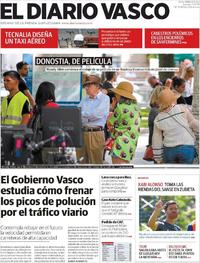 Portada El Diario Vasco 2019-07-11