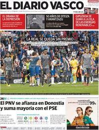 Portada El Diario Vasco 2019-05-19
