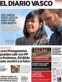 Portada El Diario Vasco 2019-06-23