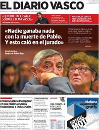 Portada El Diario Vasco 2019-05-24