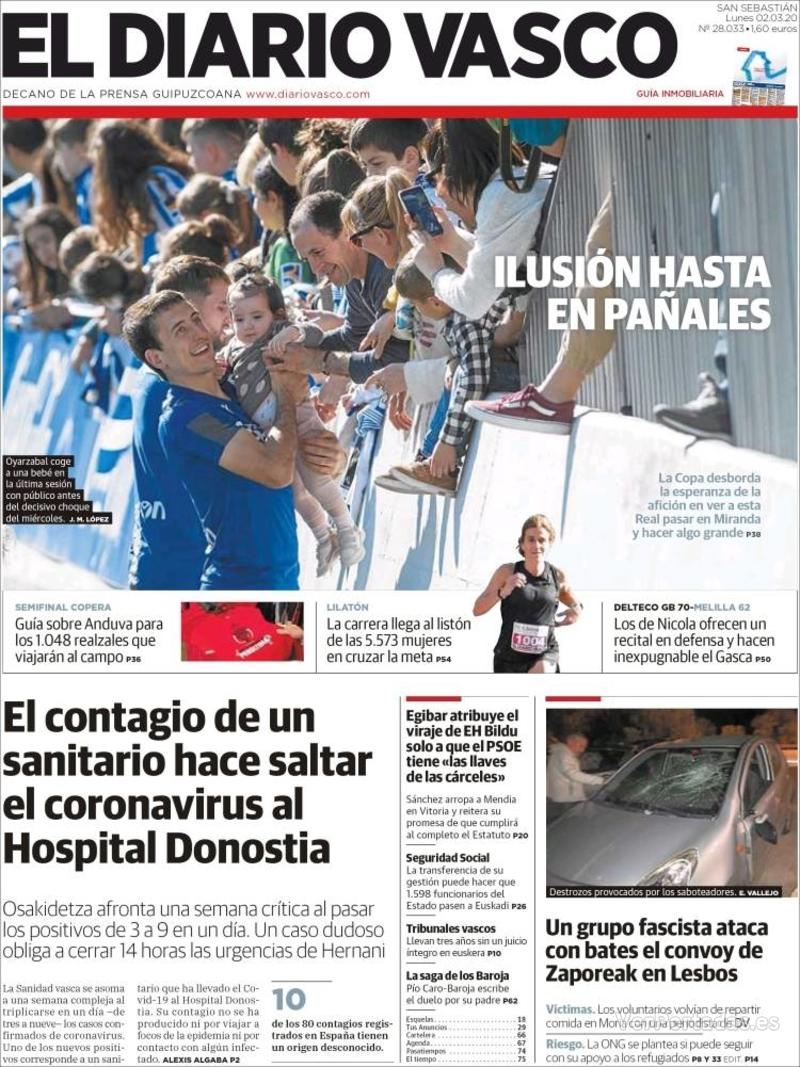Portada La Verdad 2020-03-02