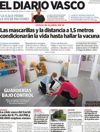 Portada El Diario Vasco 2020-06-10