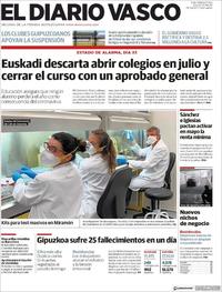 El Diario Vasco - 16-04-2020