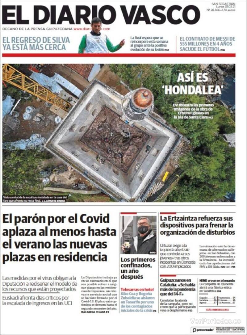 Portada La Verdad 2021-02-01