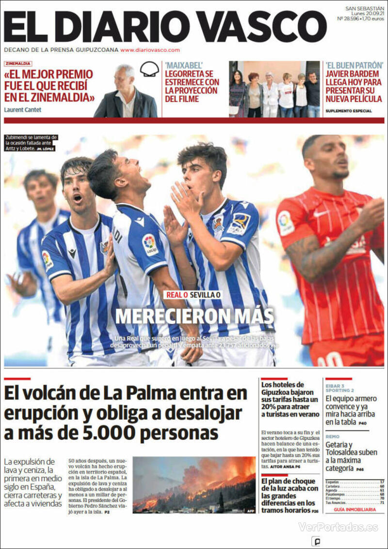 Portada La Verdad 2021-09-20
