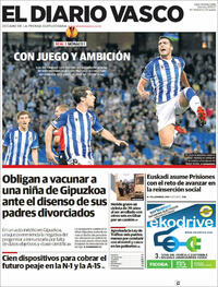 Portada El Diario Vasco 2021-10-01