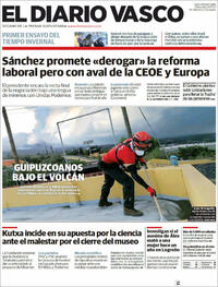 Portada El Diario Vasco 2021-11-03