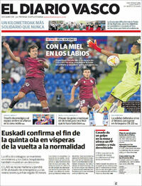 Portada El Diario Vasco 2021-10-04