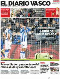 Portada El Diario Vasco 2021-12-05