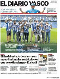 Portada El Diario Vasco 2021-04-07
