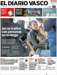 Portada El Diario Vasco 2021-11-07