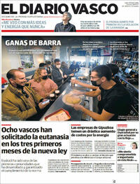 Portada El Diario Vasco 2021-10-08