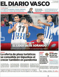 Portada El Diario Vasco 2021-11-08