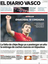 Portada El Diario Vasco 2021-10-11
