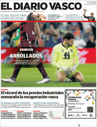 Portada El Diario Vasco 2021-12-13