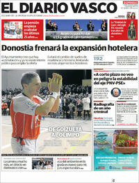 Portada El Diario Vasco 2021-11-14