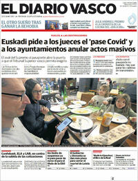 Portada El Diario Vasco 2021-11-17