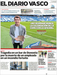 Portada El Diario Vasco 2021-10-18